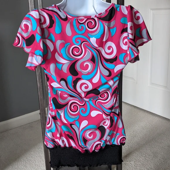 Hot Tempered Colorful Top Size Small - Picture 3 of 8